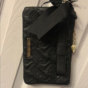 Juicy Couture Black Quilted Clutch
